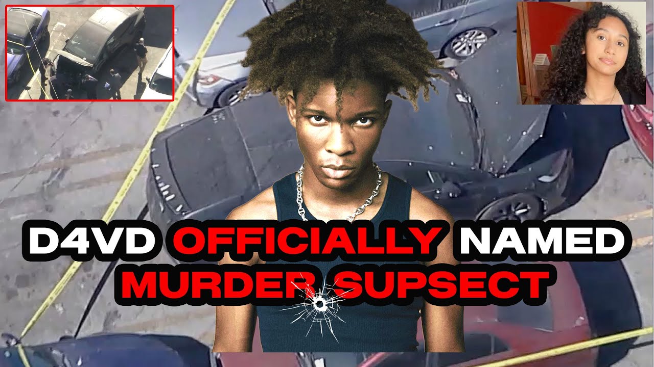 D4vd OFFICIALLY NAMED SUSPECT in CELESTE Investigation - YouTube