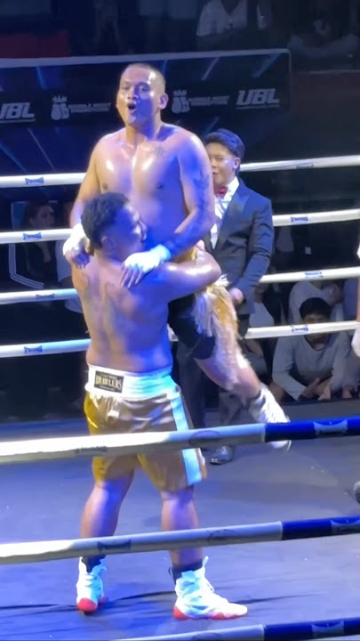 Crazydog vs Agus Redana 🔥 #shorts #fyp #ublseries #rumblenightpromotions #boxing #bali