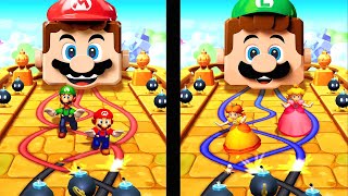 Мульт Mario Party The Top 100 Minigames Mario Vs Peach Vs Daisy Vs Wario Master Difficulty