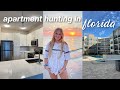 come APARTMENT HUNTING with me in Florida