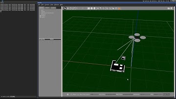 Quadrotor Gimbal Tracking in Gazebo Sim - Simulation