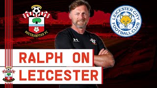 PRESS CONFERENCE: Hasenhüttl previews Leicester City