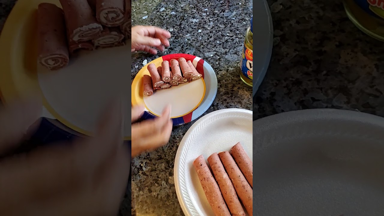 Keto bologna with cream cheese, YouTube