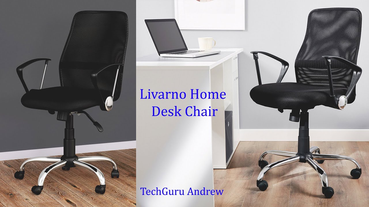 Livarno Home Desk Chair SETUP - YouTube