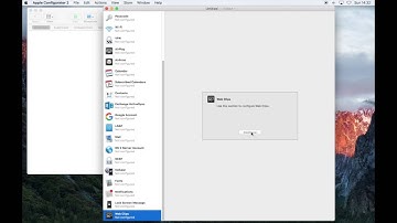 Apple Configurator 2 - How to make a Web Clips profile