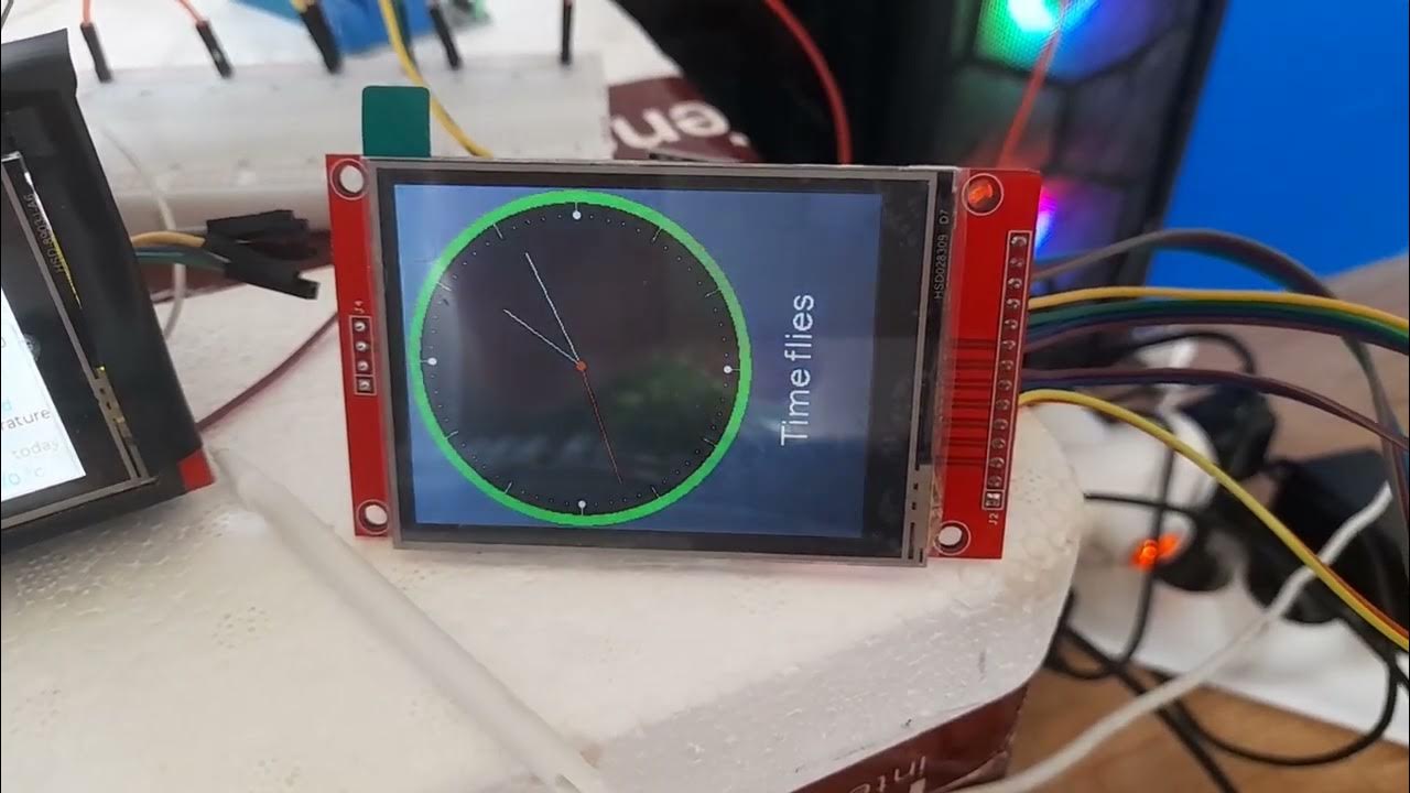 Esp32 ili9341 tft lcd dimming test youtube