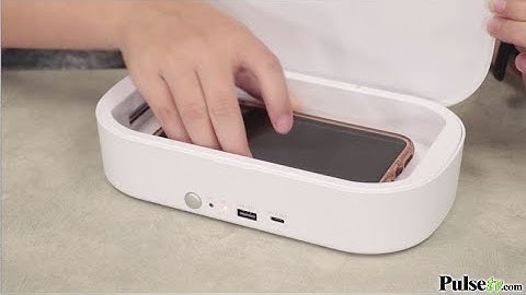 UV Sterilizer Light Box with Dual Charging Port - Kills 99.9% of All Germs and Bacteria