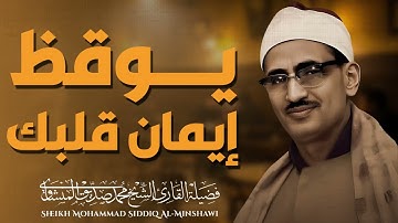صوت يبعث في النفس الاطمئنان | تلاوة تجعلها هادئة | الباكى محمد محمد صديق المنشاوى