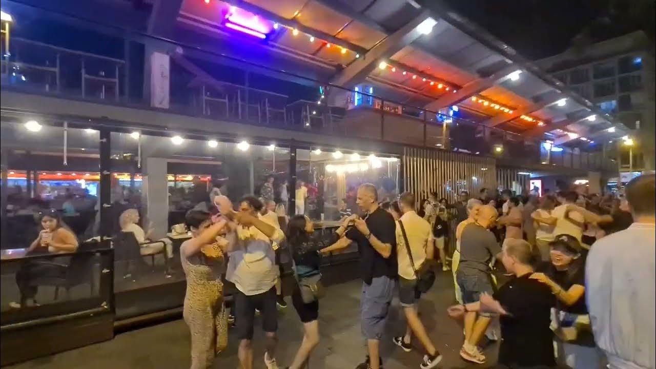 Budapest at night salsa dancing in the street YouTube