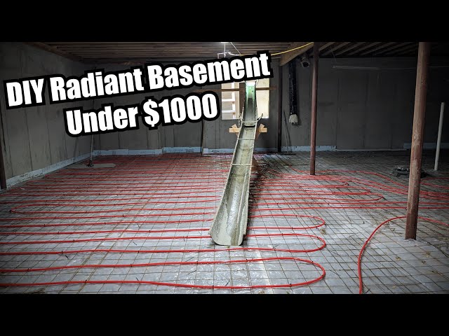 I GC My Own Luxury House - Ep 11 Installing Radiant Heat In My Basement  Floor - YouTube