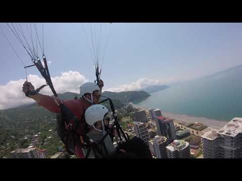 Xcaucasus:Paragliding in Gonio:პარაგლაიდინგი გონიოში:Pilot Japava X Boris