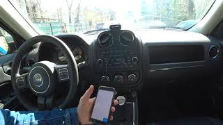 Jeep  Uconnect Phone подключение телефона по bluetooth