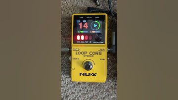 B Blues with nux loop core #guitar