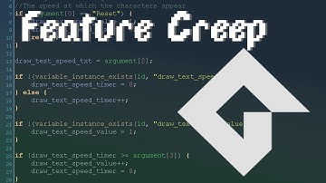 Feature Creep in Game Creation