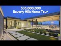 Inside a magical 35m beverly hills luxury home  los angeles property tour