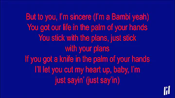 Copy of Bambi Too - Jidenna ft. Sarkodie, Maleek Berry, & Quavo (Lyrics video)