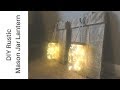Awesome DIY Rustic Mason Jar & Pallet Wood Lantern Sconce Awesome DIY Rustic Mason Jar & Pallet Wood Lantern Sconce