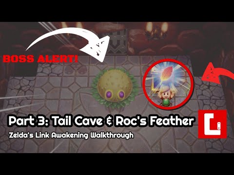 Video: Zelda: Link's Awakening - Penjara Tail Cave Menjelaskan, Bagaimana Mengalahkan Musuh Berduri Dan Mendapatkan Roc's Feather