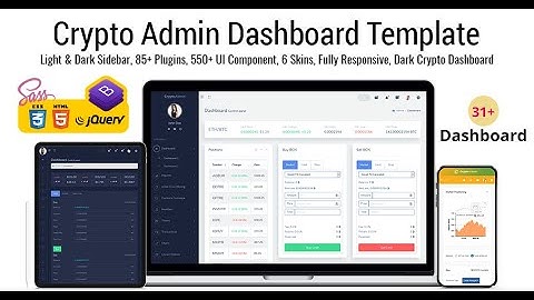 CryptoCurrency Bootstrap 5 Admin Panel Template with Light RTL Theme