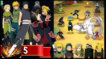 Naruto Ninja Saga Final Battle - Gameplay Walkthrough Part 5 (Android, iOS)