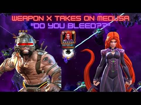 WEAPON X TAKES ON “DO YOU BLEED” MEDUSA (ACT 6.3.1)