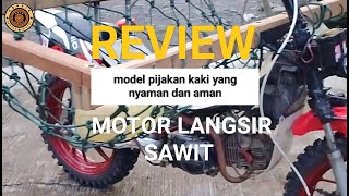 Motor Langsir Sawit Terbaik: Fokus Review Model pada Pijakan Kaki yang Nyaman dan Aman