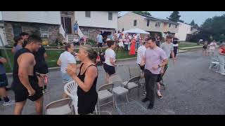 Adult musical chairs. Always a blast!