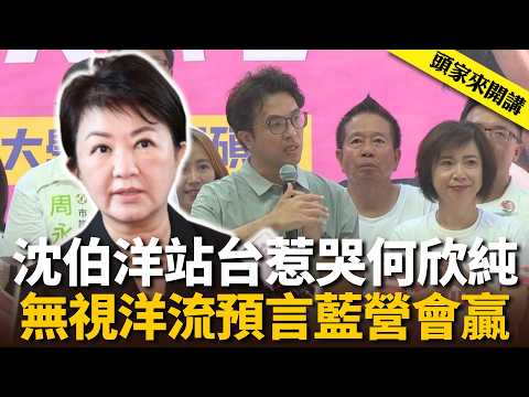 沈伯洋站台「憶亡母」惹哭何欣純！盧秀燕「無視洋流」預言藍營會贏？【頭家來開講 】2026.09.28｜民視讚夯.com