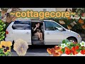 I (tried to) make my minivan a cottagecore minihome