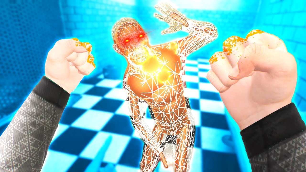 I Punch Orange Dudes With My Physics Fists in Boneworks VR YouTube
