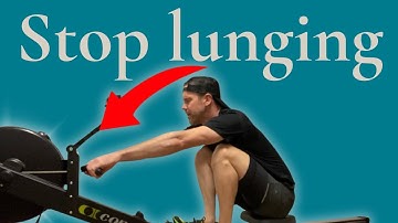 FIX Your ROWING FORM - Stop Lunging at the Catch