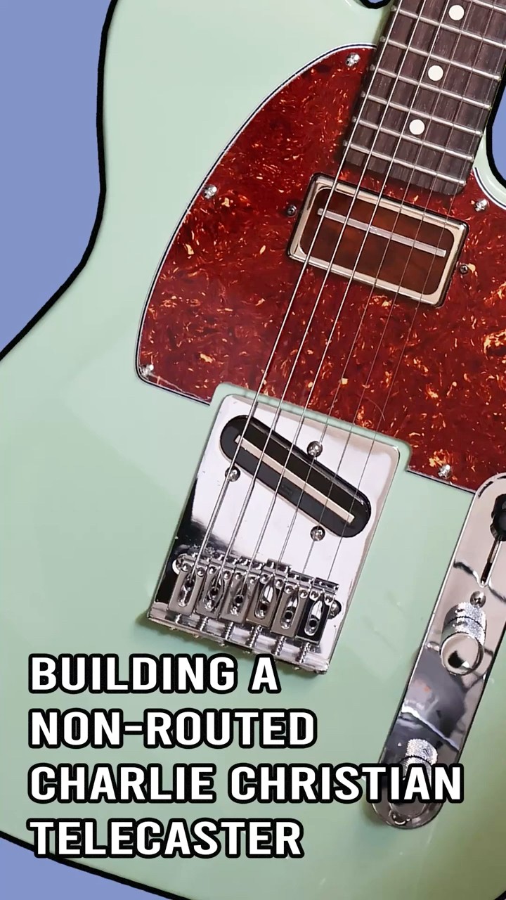 Building A Charlie Christian Driven Telecaster - YouTube