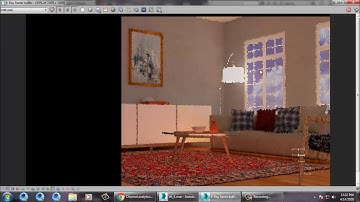Tutorial on Modeling, Texturing and Lighting a 3d interior in 3dsmax ( Part 11)