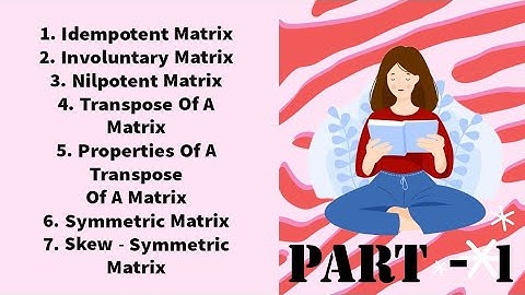 Properties of Transpose of a Matrix in Telugu || PART - 1 ||Mathematical Tricks||@5-MinuteUpdates#1