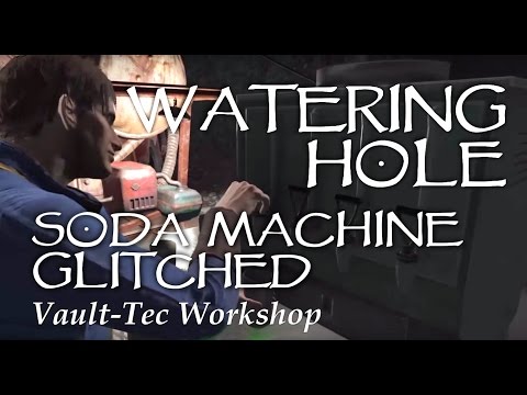 Vault-Tec Workshop part 6 - soda fountain GLITCH Fallout 4 PS4