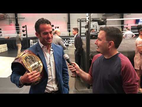 Roderick Strong Interview at the WWE Performance Center