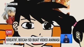 Kreatif, Bocah SD Buat Video Animasi