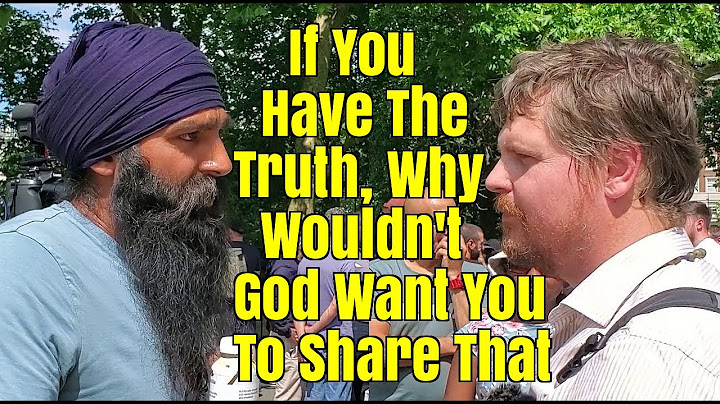 Speakers Corner - Christian & Sikhi in Dialogue: Does God Deceive - ft Bob Of Speakers Corner