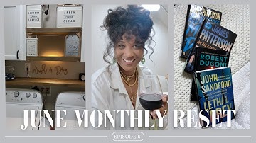 JUNE MONTHLY RESET 2025: goal setting, reflections, monthly favorites, + more!