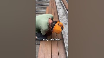 WPC Decking Installation — So Easy, You Can DIY It! #wpc #wpcdecking #construction #decking #diy