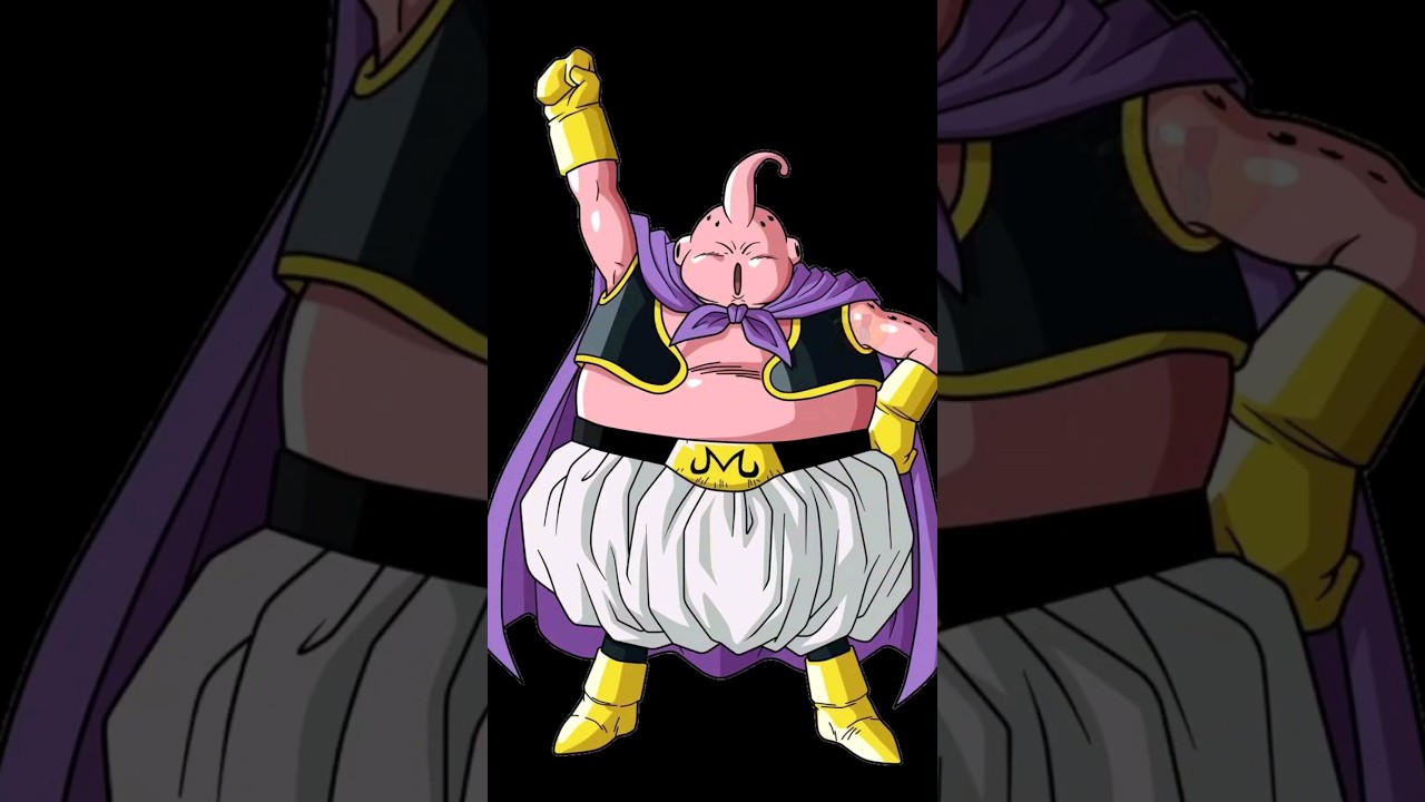 Todas las transformaciones de Majin buu Dragon Ball Z #shorts #dbs