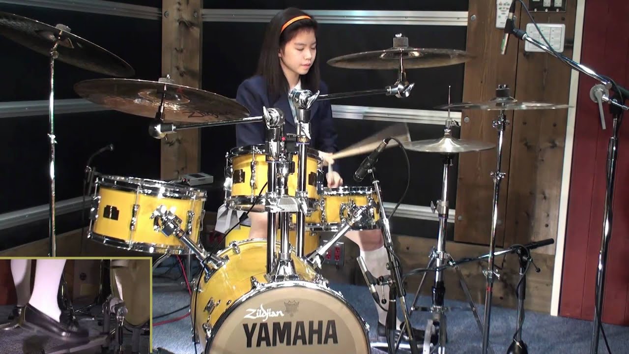 K On ごはんはおかず ドラムそらみみver けいおん Gohan Wa Okazu Drum Cover Youtube