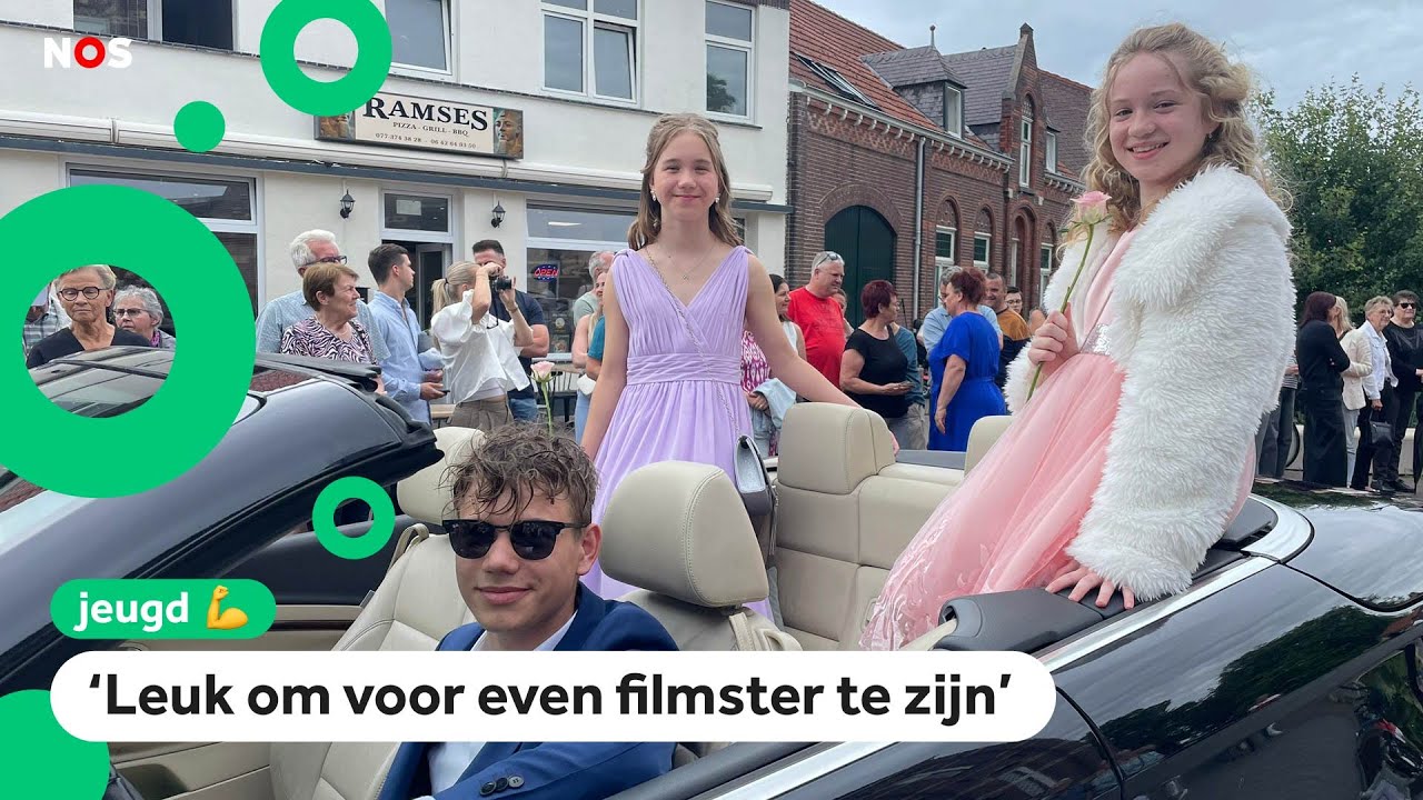 Deze groep 8 neemt afscheid met een groot film-gala