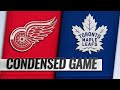 12/23/18 Condensed Game: Red Wings @ Maple Leafs