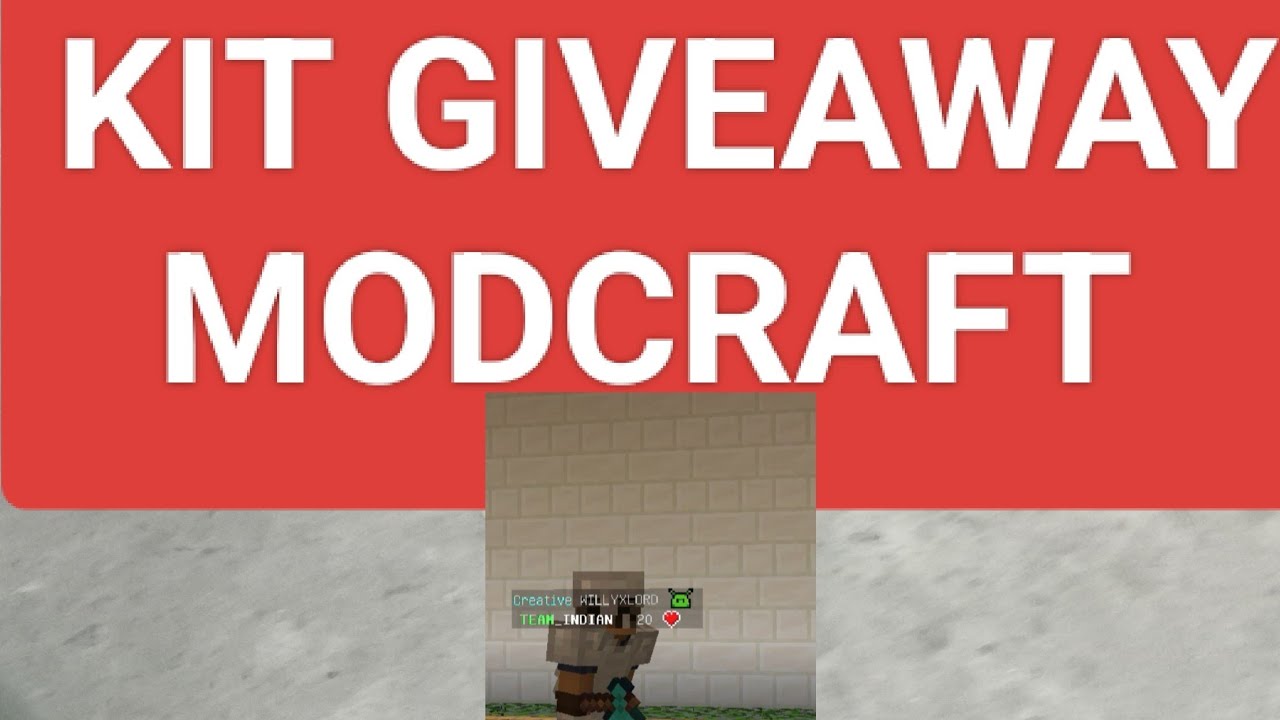 Free shulkars giveaway modcraft