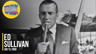 Ed Sullivan &quot;Ed Gives History On Las Vegas&quot; on The Ed Sullivan Show