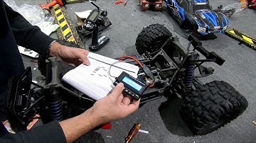 Traxxas X-Maxx 8s roller install series #4 (LAST) MAX6 programming & Rx calibration