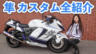 Introducing All the Customs I Made on My Hayabusa Motorcycle!