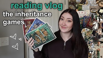 the inheritance games reading vlog *spoiler free* 📚✨