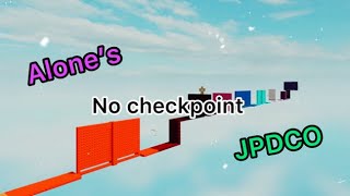 alone’s no checkpoints JPDCO [ Main Obby ] 1-25 completed